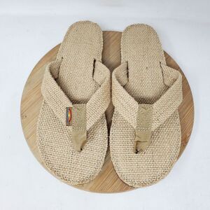Rainbow Sandals Womens 7 The Poche Textile Thong Flip Flops Shoes M